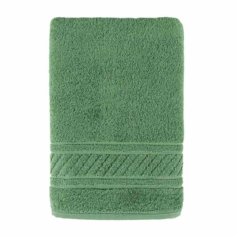Jogo De Banho Lummi Toalhas Macias 100% Algodão Fio Penteado 5 Peças Verde E Cinza - 6