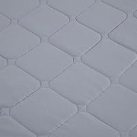 Kit Cobre Leito Colcha Lunar Casal 3 Peças 400 Fios Matelado Dupla Face - Cinza - 100% Poliéster - 6