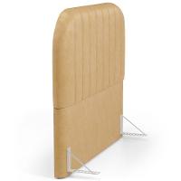 Cabeceira Cama Box King Estofada Orgânica 195cm Alice W01 Couríssimo Fendi - Lyam Decor - 5