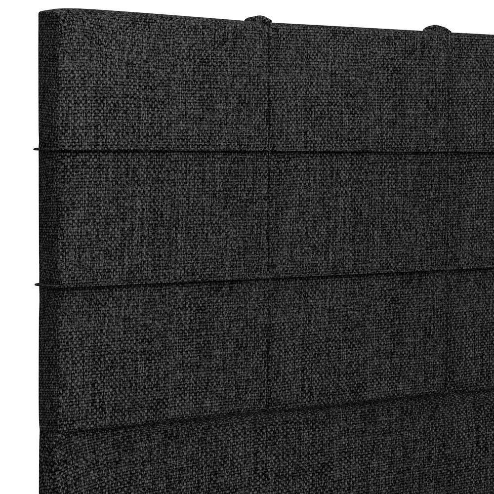 Cabeceira Cama Box Casal King 195 Cm Roma W01 Linho Chumbo - Lyam - 6