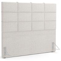 Cabeceira Cama Box Casal King 195 Cm Roma W01 Linho Champagne - Lyam - 1