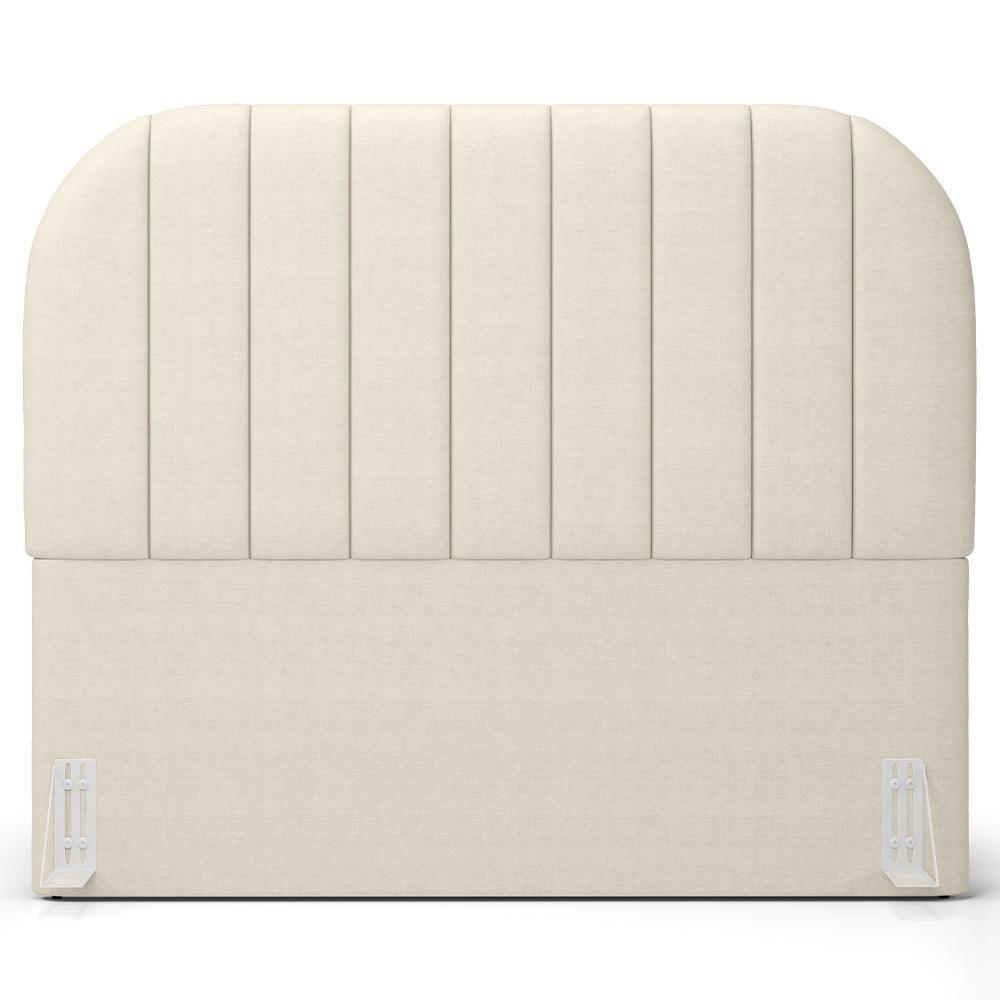 Cabeceira Cama Box Casal Estofada Orgânica 140cm Alice W01 Facto Pérola Metalizado - Lyam Decor - 3