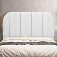 Cabeceira Cama Box Casal Estofada Orgânica 140cm Alice W01 Facto Branco - Lyam Decor - 2