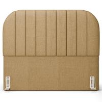 Cabeceira Cama Box Casal Estofada Orgânica 140cm Alice W01 Linho Bege Escuro - Lyam Decor - 3