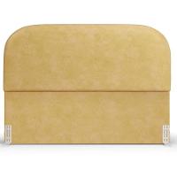 Cabeceira Cama Box Casal 140cm Orgânica Lanna W01 Couríssimo Fendi - Lyam Decor - 3