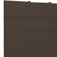 Cabeceira Cama Box Casal 140 Cm Roma W01 Suede Marrom - Lyam - 6