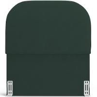 Cabeceira Cama Box 100cm Orgânica Lanna W01 Suede Verde Musgo - Lyam Decor - 3