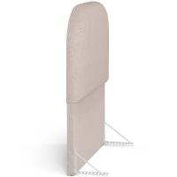 Cabeceira Cama Box 100cm Orgânica Lanna W01 Linho Bege - Lyam Decor - 6