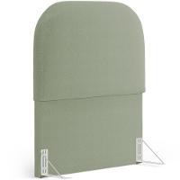 Cabeceira Cama Box 100cm Orgânica Lanna W01 Bouclê Oliva - Lyam Decor - 1