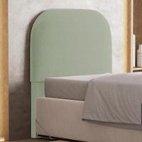 Cabeceira Cama Box 100cm Orgânica Lanna W01 Bouclê Oliva - Lyam Decor - 2