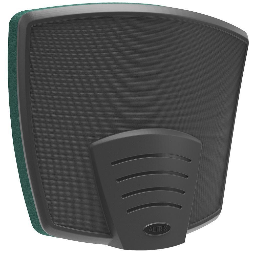 Cadeira De Escritório Executiva Office Base Giratória Preto Baixa Flexi P03 Poliéster Verde - Lyam - 8