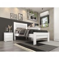 Cama Solteiro Safira Tcil Neve - 1