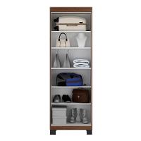 Armário Multiuso 2 Portas Com Chave Asteca Valdemóveis Chocolate - 6