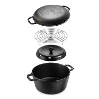 Panela Defumação Mg Ferro Fundido Panelamineira 28x16cm 8,2l - 2