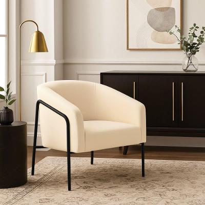 Poltrona Sala Industrial Alta Preto Stella Veludo D03 - D'rossi Marsala