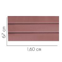 Painel Cabeceira Estofada Argentina 160cm Cama Box Queen Suede Rose- Mabe Magazine - 2