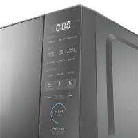 Micro-Ondas 20L Prata Porta Espelhada MasterCook Midea MHP20S1 - 110V - 3