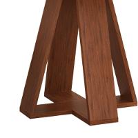 Mesa De Jantar Tampo Redondo Chanfrado Curvo Mad/vid 103cm Kiara Freijó Off White- Mabe Magazine