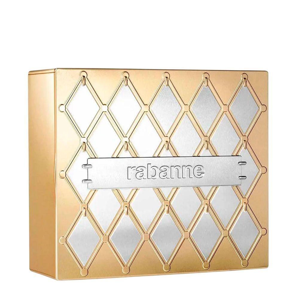 Kit Rabanne Million Gold Masculino - Edp Intense 100ml + Shower Gel 100ml - 3