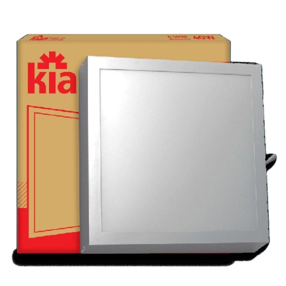 Kit 5 Painéis Led Sobrepor 40w Quadrada 60x60 Cm Bivolt Kian - 2