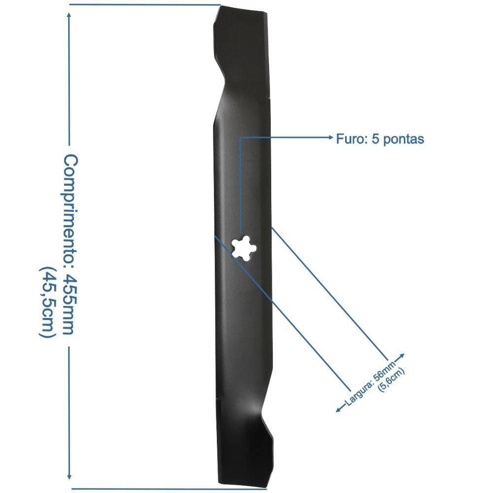 Lâmina Faca Para Tratores Husqvarna Lt100 112 120 125 130 36 - 3