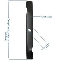 Lâmina Faca Para Tratores Husqvarna Lt100 112 120 125 130 36 - 3
