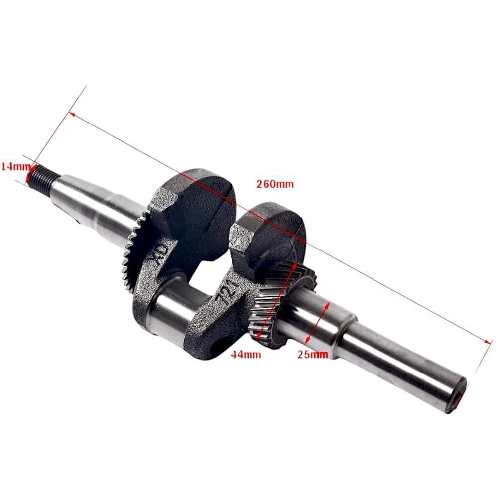 Virabrequim Motores 6,5hp 7.0hp Eixo Reto Supreme Parts - 7