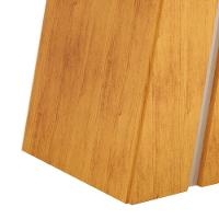 Mesa De Jantar Retangular Tampo Chanfrado 170x90cm Gabi Cedro Off White- Mabe Magazine - 3