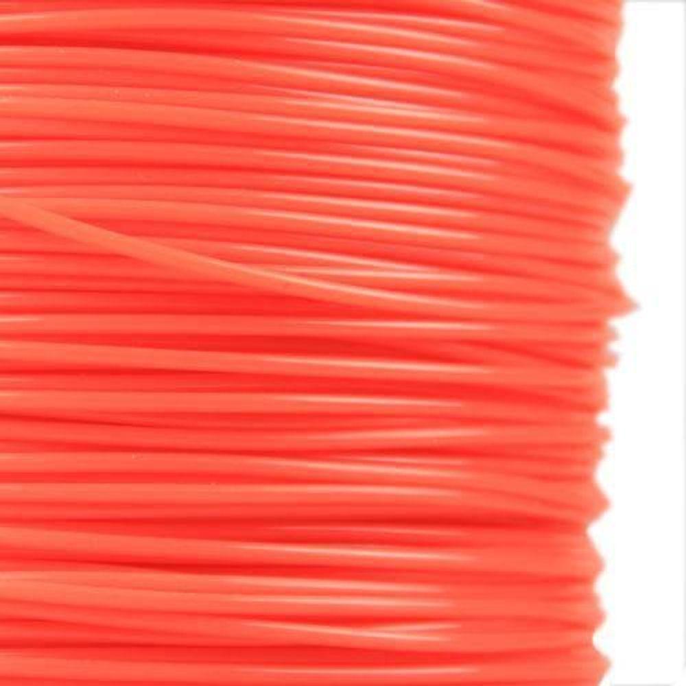 Rolo Bobina Fio Nylon 2.4mm Redondo Cor Vermelha Supreme - 1