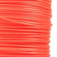 Rolo Bobina Fio Nylon 2.4mm Redondo Cor Vermelha Supreme - 1