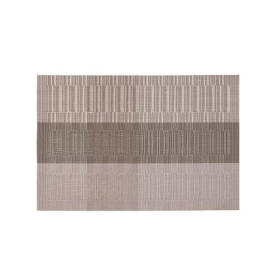 Jogo Americano Copa E Cia Avulso Loom 35x48 Cm Listras Taupe