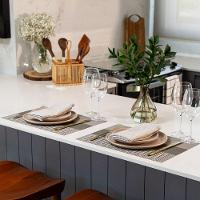 Jogo Americano Copa E Cia Avulso Loom 35x48 Cm Listras Taupe