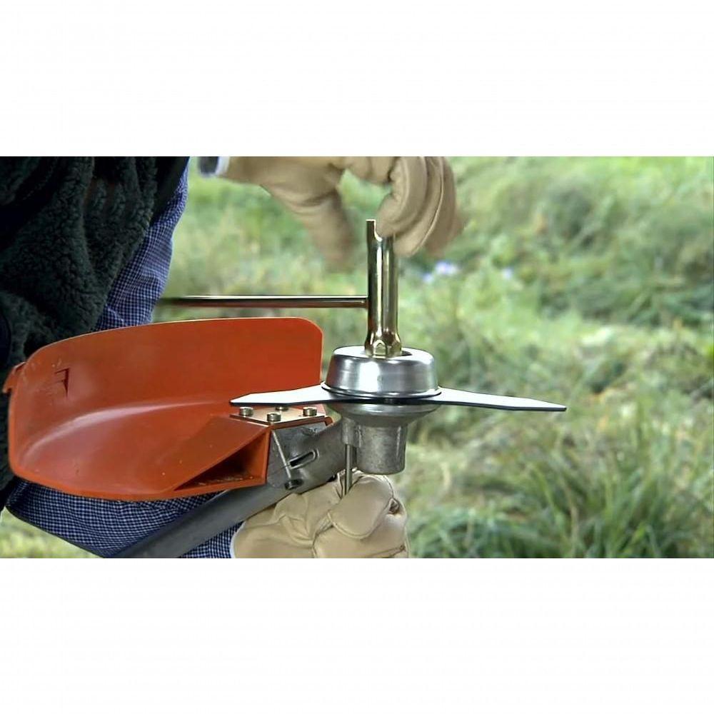 Limitador Altura Prato Giratório Metal Roçadeiras Furo 10mm - 2