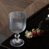 Conjunto 2 Taças De Vidro Com Fio De Ouro 380 Ml Lines Wolff - 5