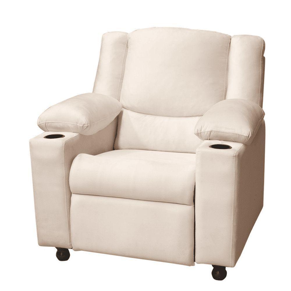 Poltrona Reclinável Do Papai Sala De Cinema Manchester Off White- Mabe Magazine - 1