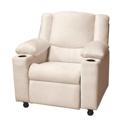Poltrona Reclinável Do Papai Sala De Cinema Manchester Off White- Mabe Magazine