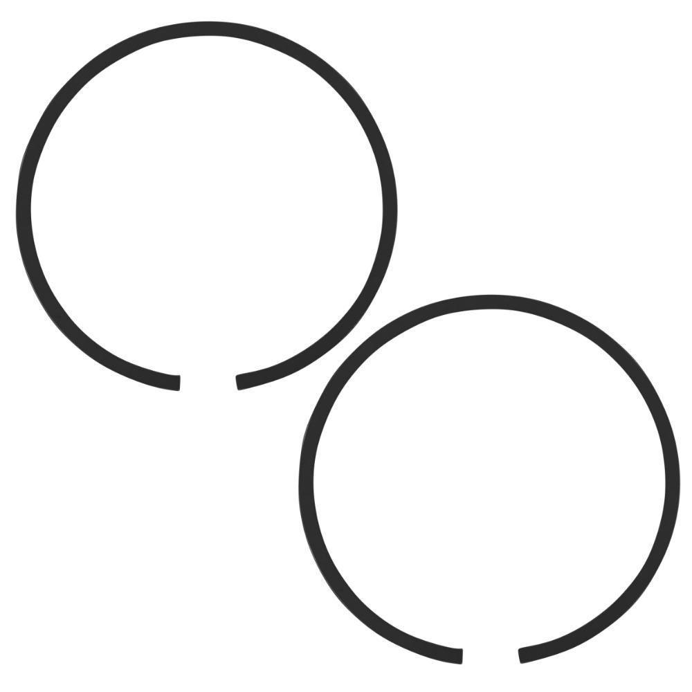 Jogo De Anéis Segmento 40mm Roçadeiras 143rii Supreme Parts - 1