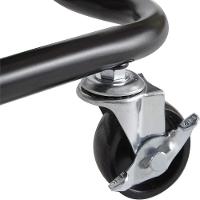 Carrinho Multiuso Com 3 Prateleiras Em Aço – Organização E Estilo Para Qualquer Ambiente - 8