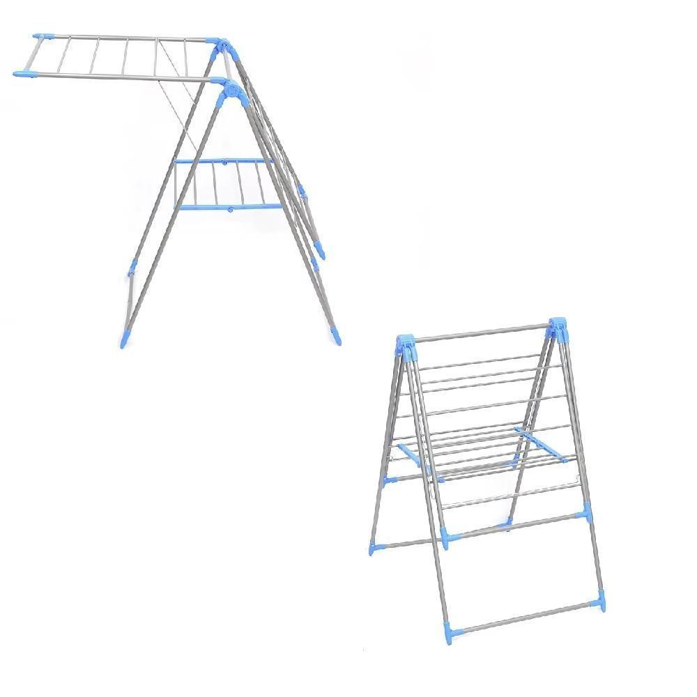 Varal De Chão Dobrável 2 Andares – Compacto, Funcional E Ideal Para Todos Os Ambientes - 5
