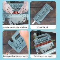 Máquina De Espetinho E Kebab Manual – Praticidade E Precisão No Preparo De Churrascos - 5