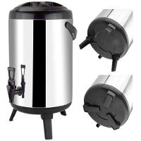 Botijão Garrafa Térmica 10 Litros Inox Com Torneira E Alça Retrátil – Mantém Líquidos Quentes Ou Frios Por Mais Tempo - 2