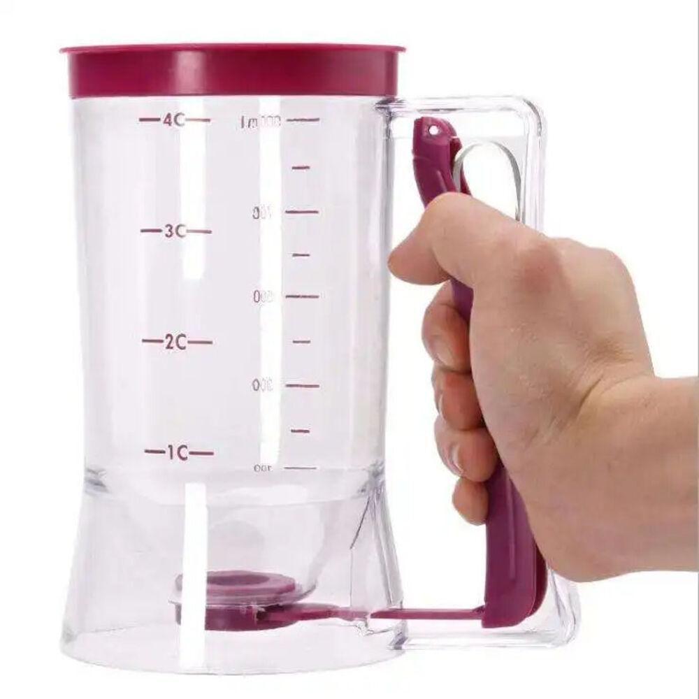 Medidor De Massa E Dosador Para Bolo, Panqueca E Cupcake – Batter Dispenser Profissional 900ml - 4