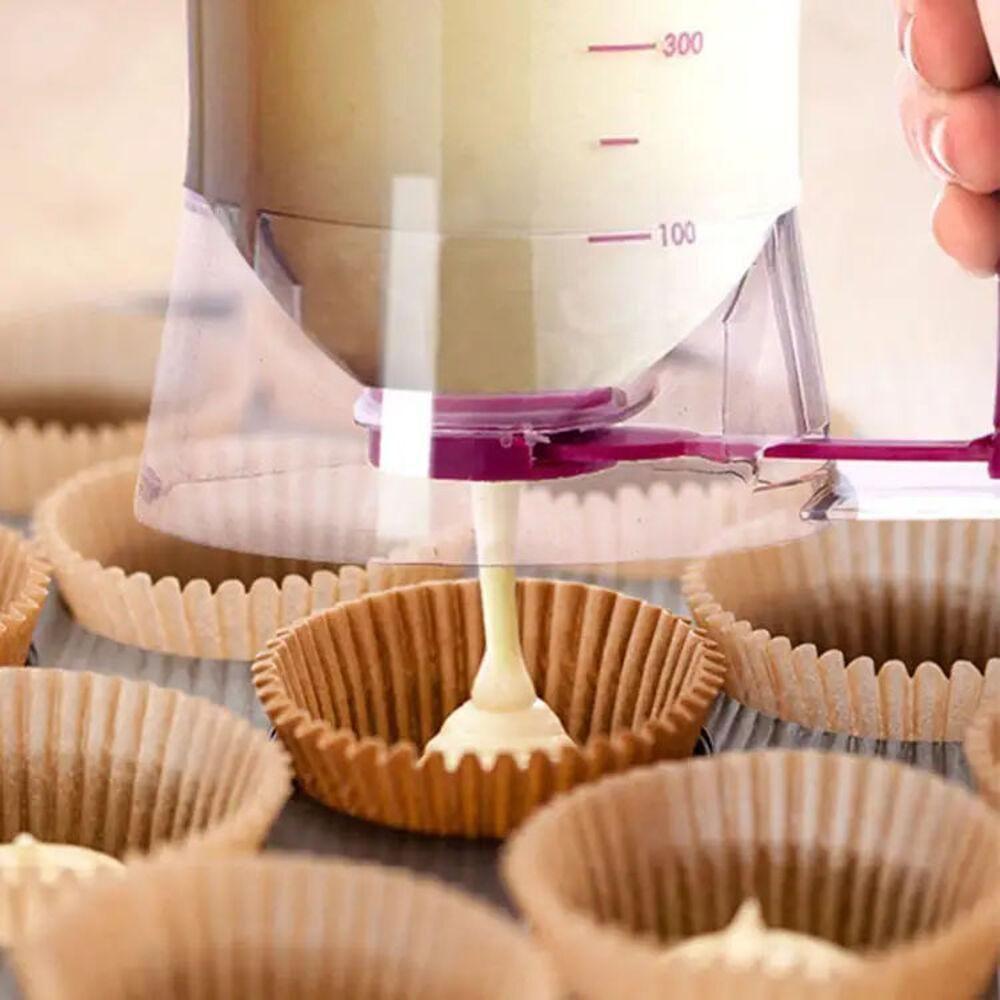 Medidor De Massa E Dosador Para Bolo, Panqueca E Cupcake – Batter Dispenser Profissional 900ml - 6