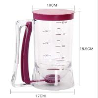 Medidor De Massa E Dosador Para Bolo, Panqueca E Cupcake – Batter Dispenser Profissional 900ml - 7