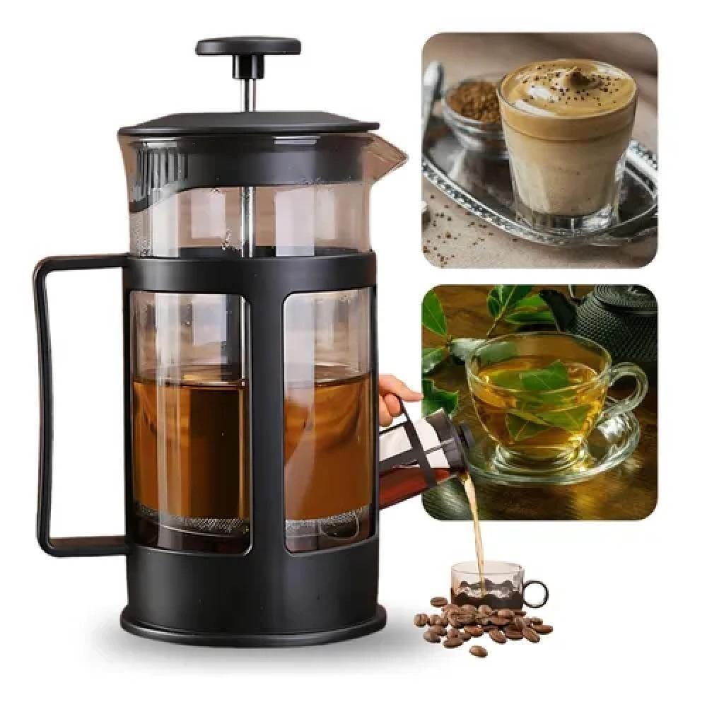 Cafeteira Prensa Francesa 350ml – Vidro Borossilicato E Design Elegante - 2