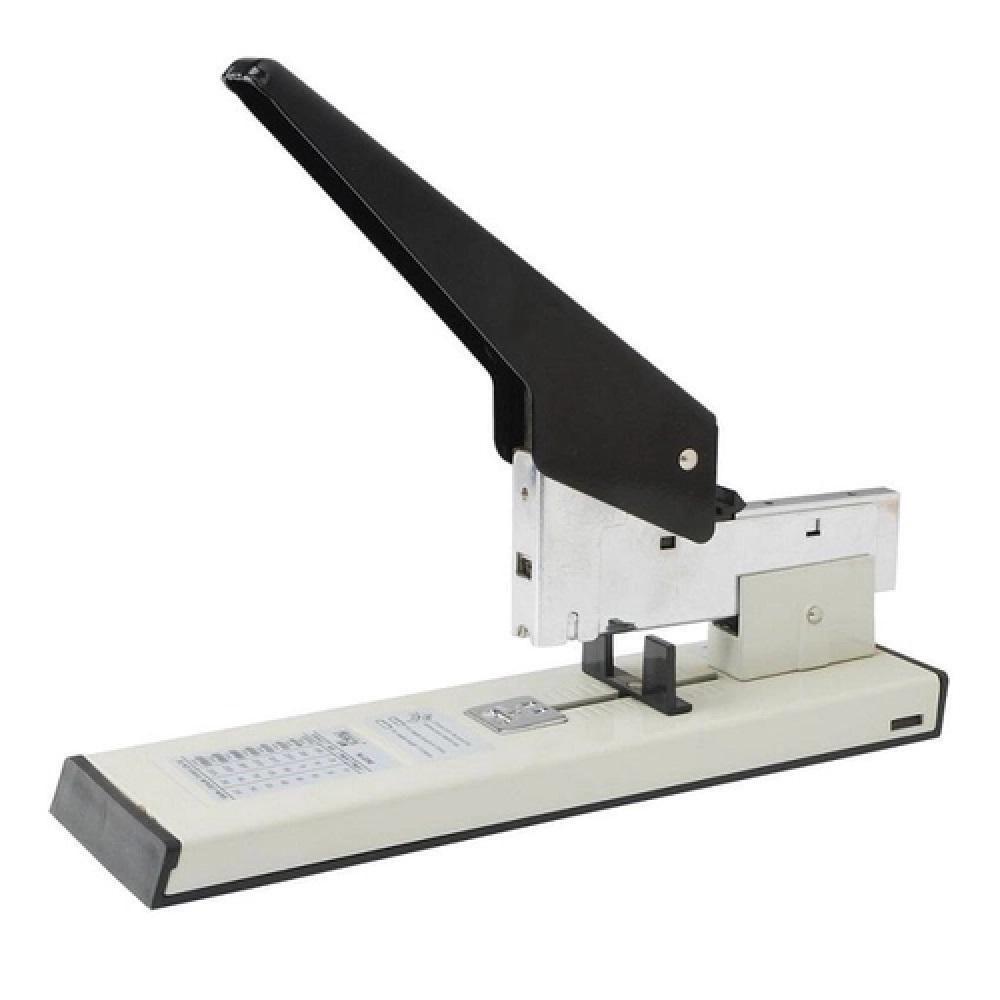 Grampeador Profissional De Mesa 100 Folhas – Alta Resistência E Precisão Executiva - 1