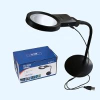 Lupa De Bancada Com Iluminação Led Bifocal – 10 Leds, Aumento 3x E 4,5x, Modelo Th-7028 - 3