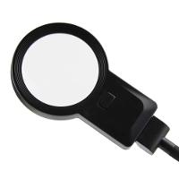 Lupa De Bancada Com Iluminação Led Bifocal – 10 Leds, Aumento 3x E 4,5x, Modelo Th-7028 - 6