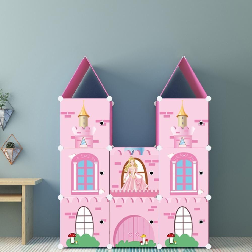 Guarda-roupa Infantil Modular Princesas 8 Portas – Organização E Encanto Em Um Só Móvel - 2