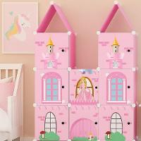 Guarda-roupa Infantil Modular Princesas 8 Portas – Organização E Encanto Em Um Só Móvel - 5